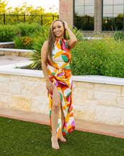 Load image into Gallery viewer, Modern Twist Maxi Dress