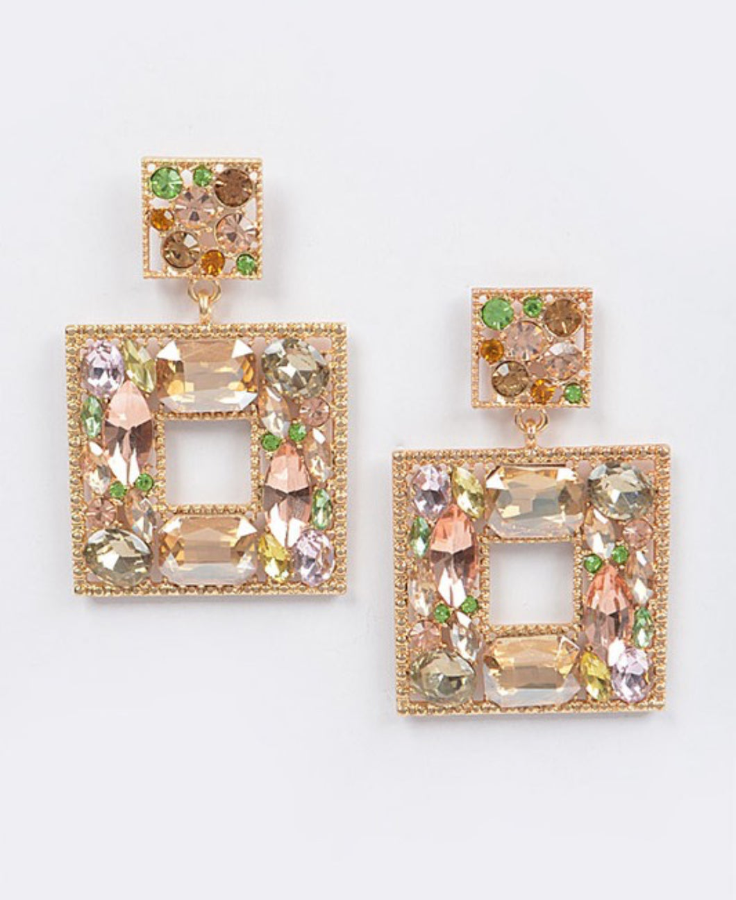 Gemstone Glitz Earrings